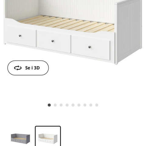 Ikea hemnes seng