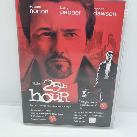 25th hour. Dvd