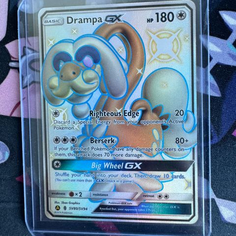 Drampa GX #SV80 Hidden Fates