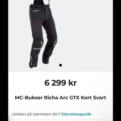 MC bukse 5XL richa unisex