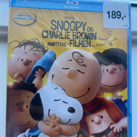 Snoopy og Charlie Brown : Knøttene-Filmen (BLU-RAY) NY !