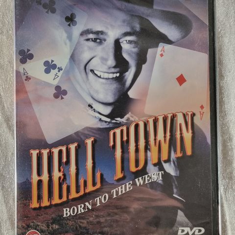 Hell Town Born to the West DVD ny forseglet John Wayne western