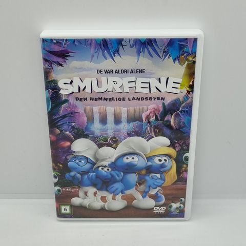 Smurfene, Den hemmelige landsbyen. Dvd