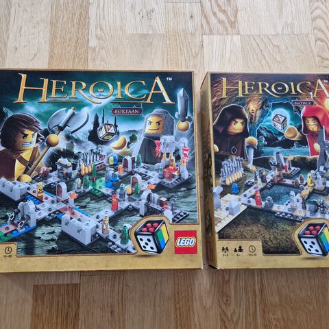 Lego Heroica Fortaan + Nathuz byggesett