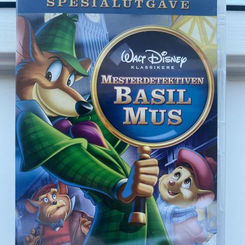 Mesterdetektiven Basil Mus (DVD)