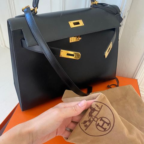 Hermes Kelly box leather