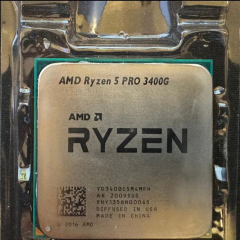 AMD Ryzen 5 Pro - 3400G