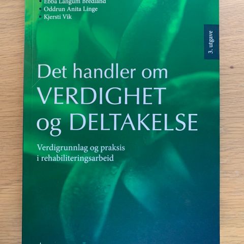 Det handler om verdighet og deltakelse 3. utgave