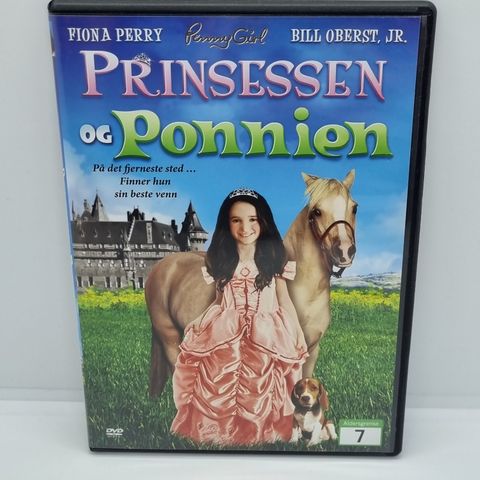Prinsessen og Ponnien. Dvd