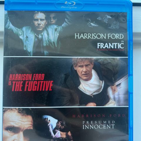 Frantic/The Fugitive/Presumed Innocent (BLU-RAY)