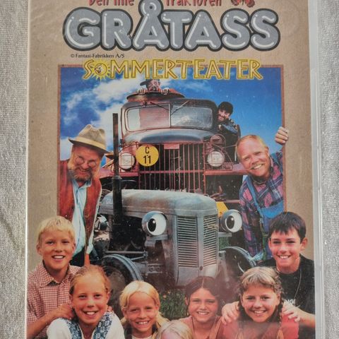 Gråtass Sommerteater DVD ny forseglet