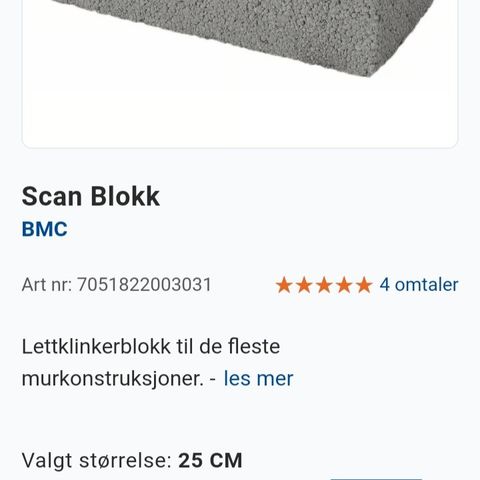 Scan blokk, 25x25x50 cm