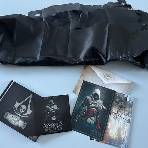 Assassin’s Creed Black Chest: Black Flag, Art Book, Soundtrack og kort