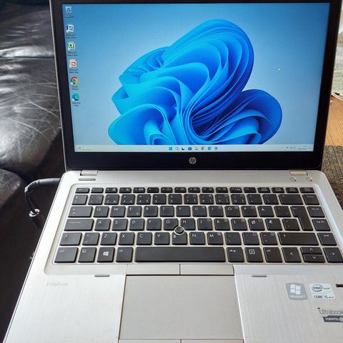 HP Ultrabook Folio 9470m Intel Core i5. LES ANNONSEN!!