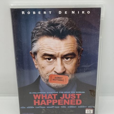 What Just happened. Dvd