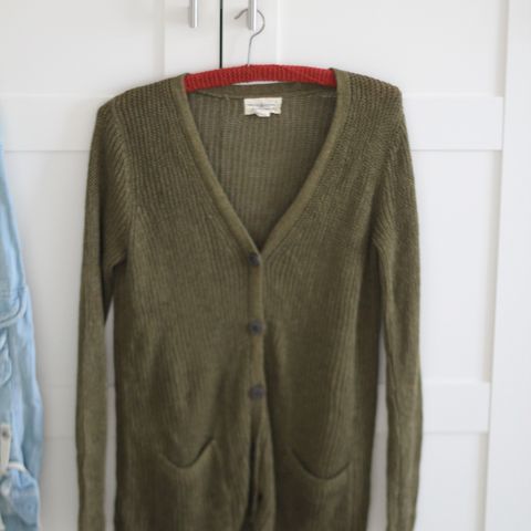 Denim & Supply linen genser i khaki