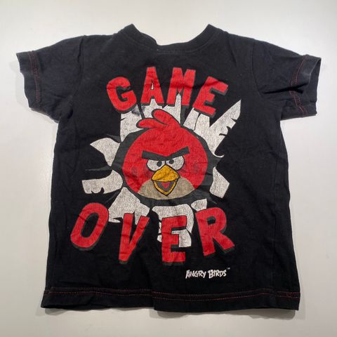 T-skjorte Angry Birds størrelse 86/92