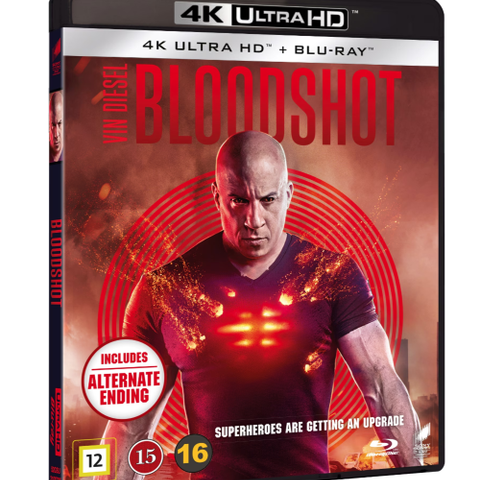 Bloodshot 4K Ultra HD + 2K Blu-ray (forseglet)