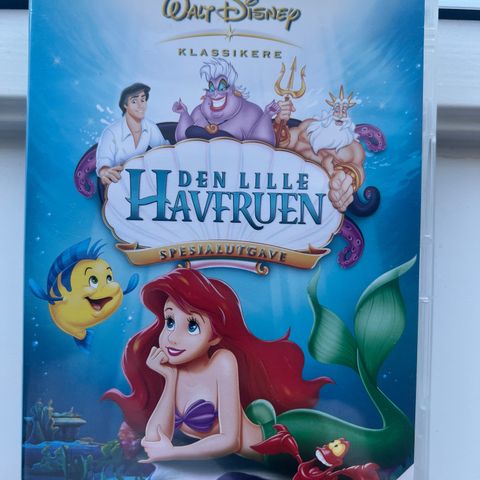 Den Lille Havfruen (DVD)