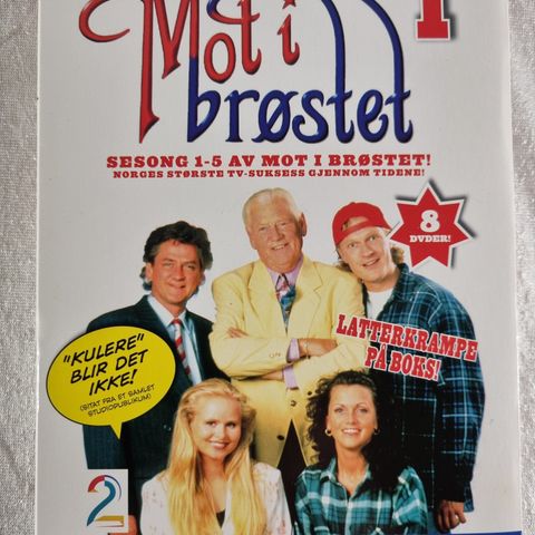 Mot i Brøstet sesong 1 til 5 DVD samleboks