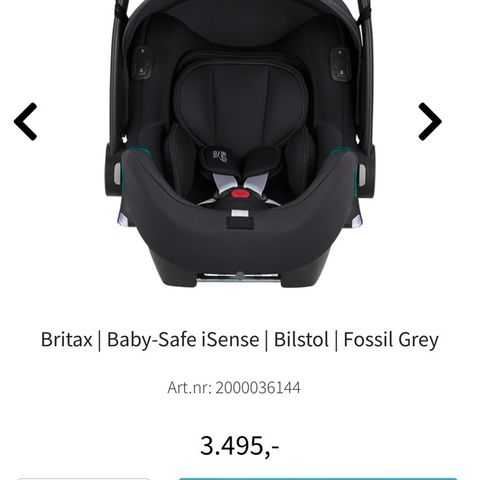 Britax Baby-safe isense