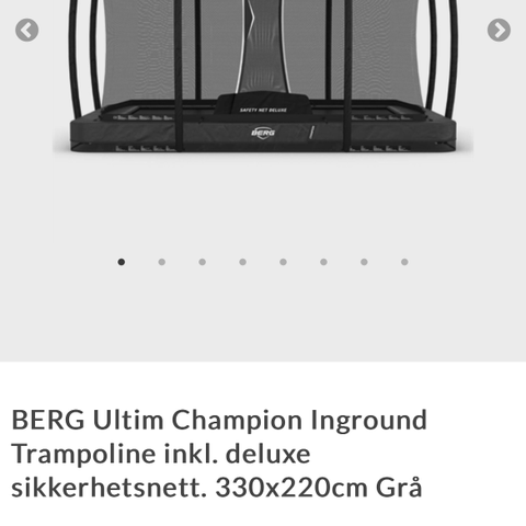 Berg trampoline