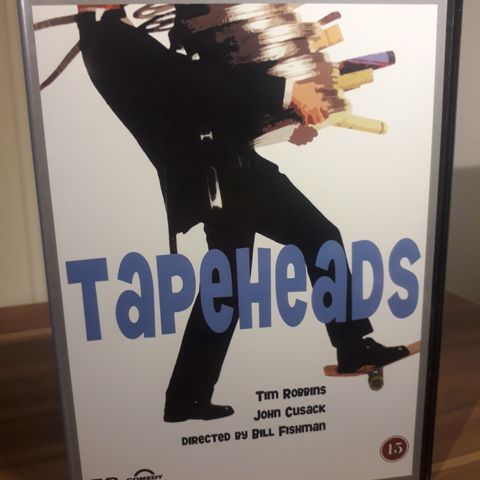 Tapeheads (norsk tekst) 1988 film DVD