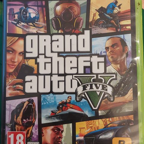 Grand Theft Auto V Xbox360 2013, ukomplett