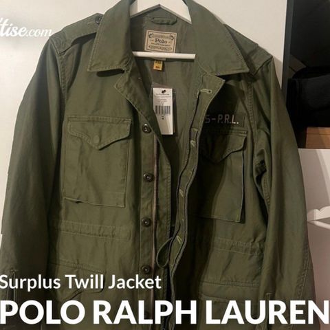 Ralph Lauren SURPLUS BROKEN-TWILL JACKET SOLDIER OLIVE