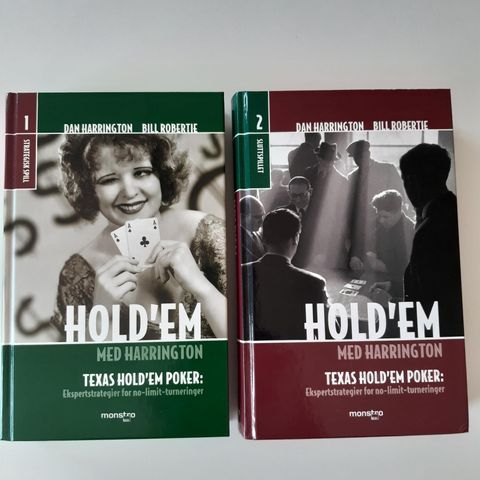 DAN HARRINGTON   BILL ROBERTIE "TEXAS HOLD`EM POKER"