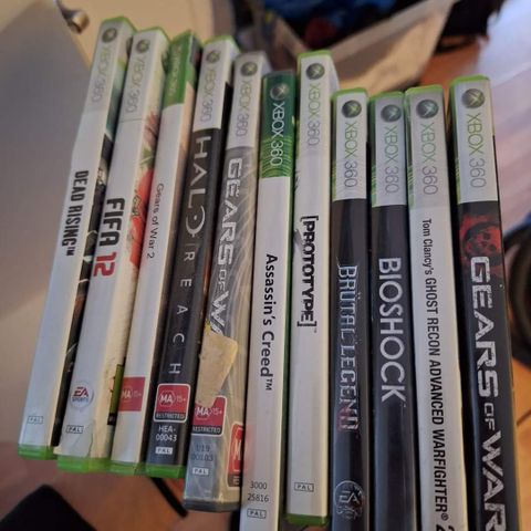 Xbox 360 spill