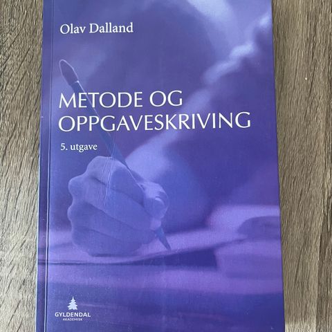 Metode og oppgaveskriving