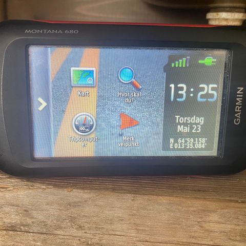 Garmin Montana 680 GPS