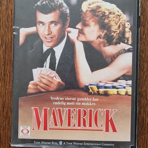 Maverick (1994) VHS Film