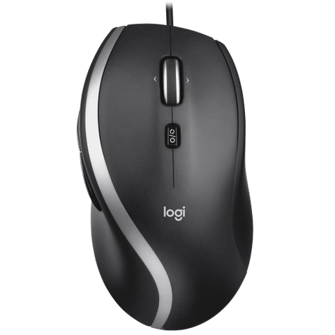 Logitech Corded Mouse 500, datamus, sort