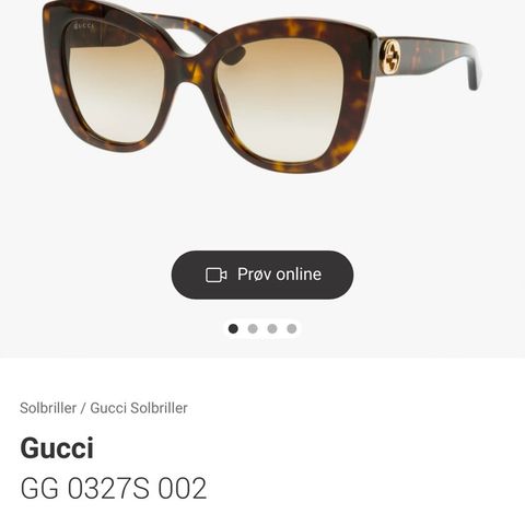 Gucci solbriller