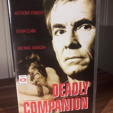 Deadly Companion (norsk tekst) 1980 film på VHS