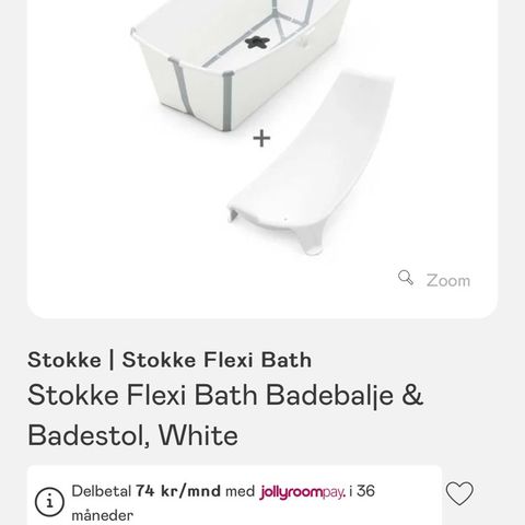 Badestol fra Stokke