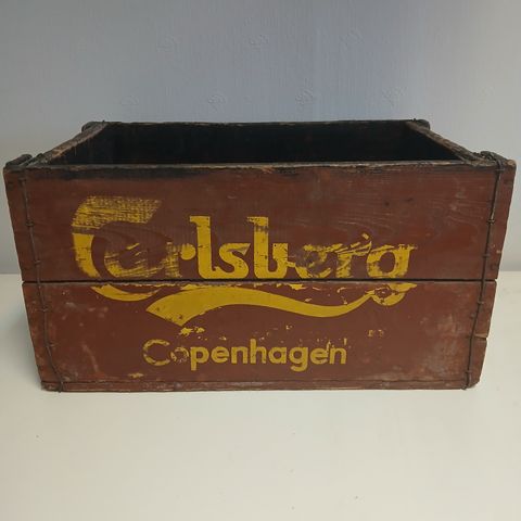 Vintage 1920 Carlsberg kasse