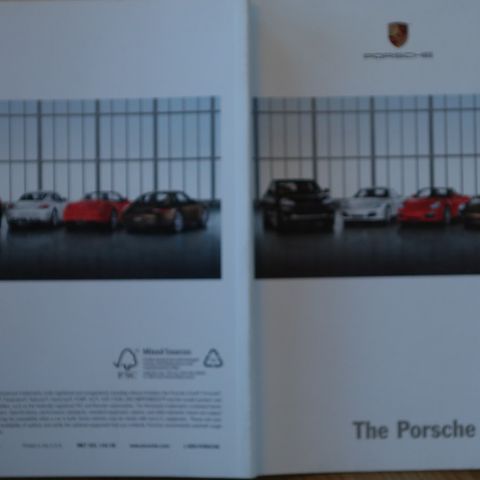The  Porsche Models 2008