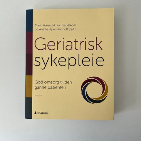 Geriatrisk sykepleie (3.utg, 2021)