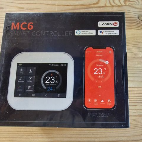 MC6 Smart Controller - Termostat som styrer huset ditt via WIFI og APP