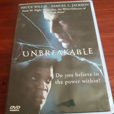 Unbreakable med Bruce Willis