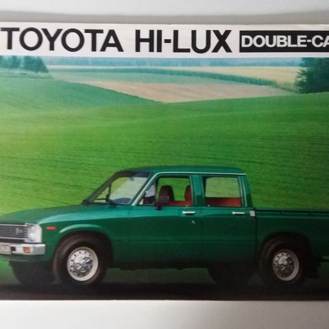 Toyota HI-LUX Double-Cab -brosjyre.