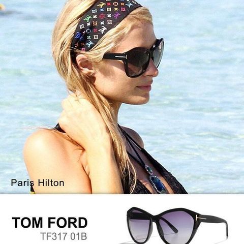 Tom Ford FT0317 ANGELINA SOLBRILLER EKTE