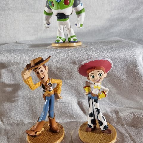 Toy Story figurer Woody Buzz Lightyear og Jessie Disney Infinity