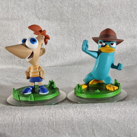 Phineas Flynn og Perry the Platypus pakke til Disney Infinity