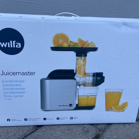 Wilfa juicemaster. RESERVERT