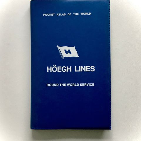 Rederi - HØEGH LINES - Pocket Atlas of the World - G. Philip & Son, London