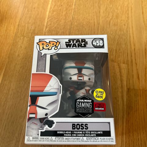 STAR WARS FUNKO POP BOSS 458